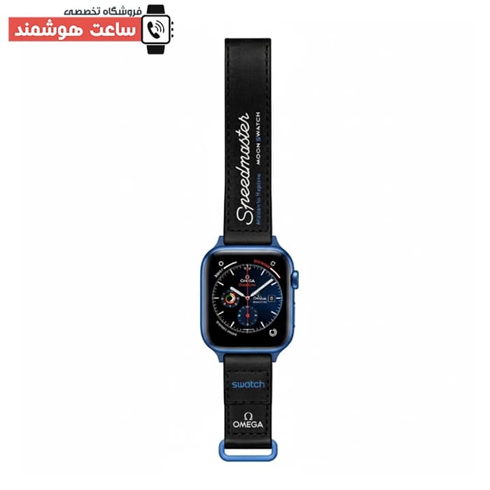بند اپل واچ چرمی امگا سوواچ کد 20894 — تصویر ۴