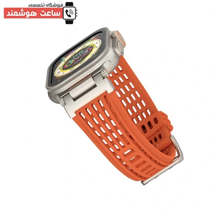 بند اپل واچ سیلیکونی سافت رابر ۱۲ کد 20895 — تصویر ۴
