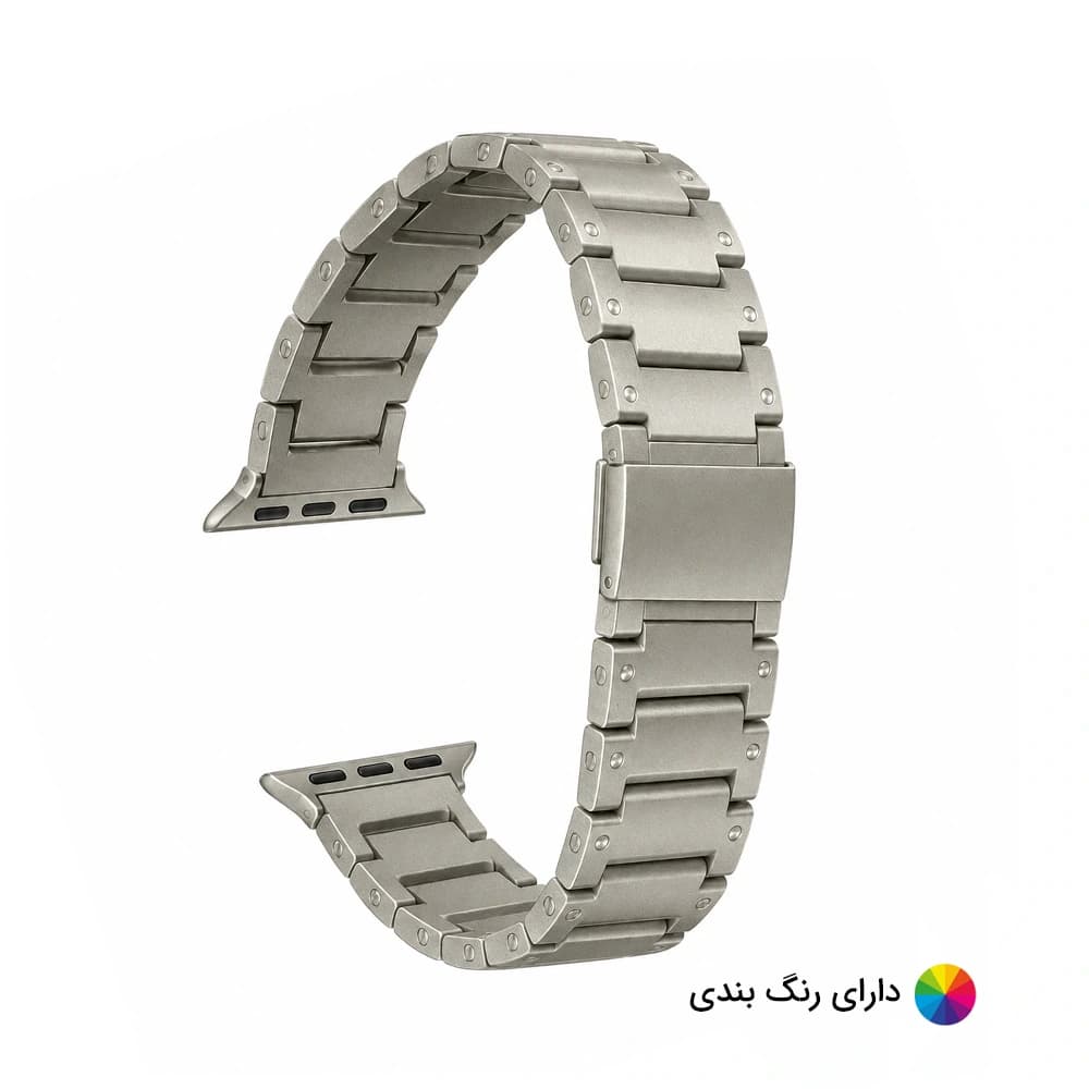 بند اپل واچ فلزی سانتوس کد 20900
