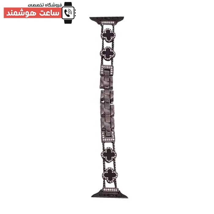 بند اپل واچ دیاموند ون کلیف YSL کد 20902 — تصویر ۸