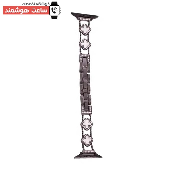 بند اپل واچ دیاموند ون کلیف YSL کد 20902 — تصویر ۷