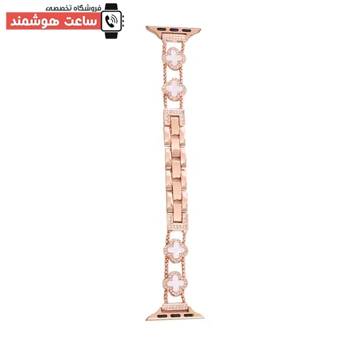 بند اپل واچ دیاموند ون کلیف YSL کد 20902 — تصویر ۶