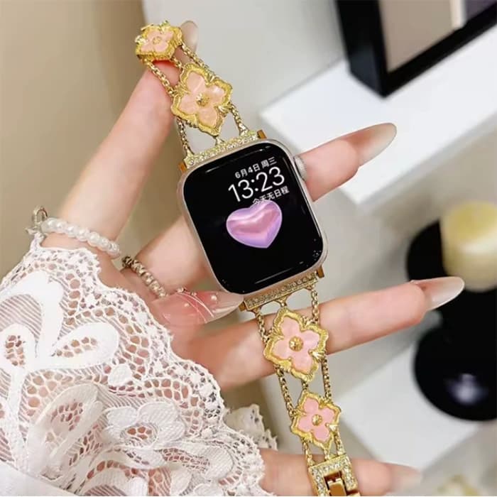 بند اپل واچ دیاموند گل شنل کد 20904 — تصویر ۲