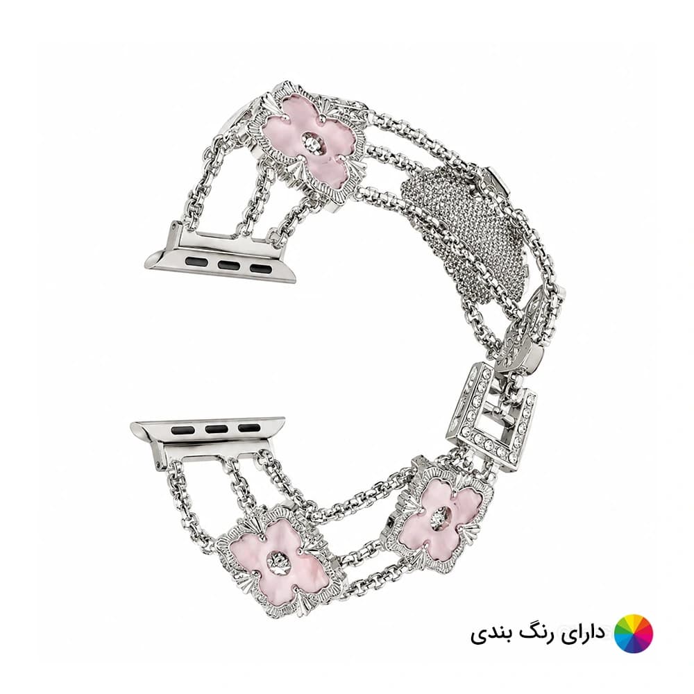 بند اپل واچ دیاموند گل شنل کد 20904