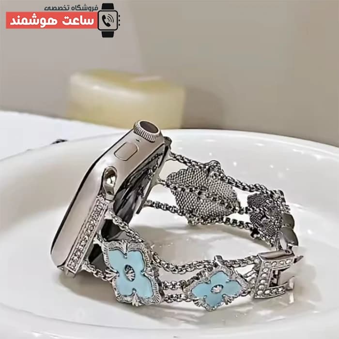 بند اپل واچ دیاموند گل شنل کد 20904 — تصویر ۵