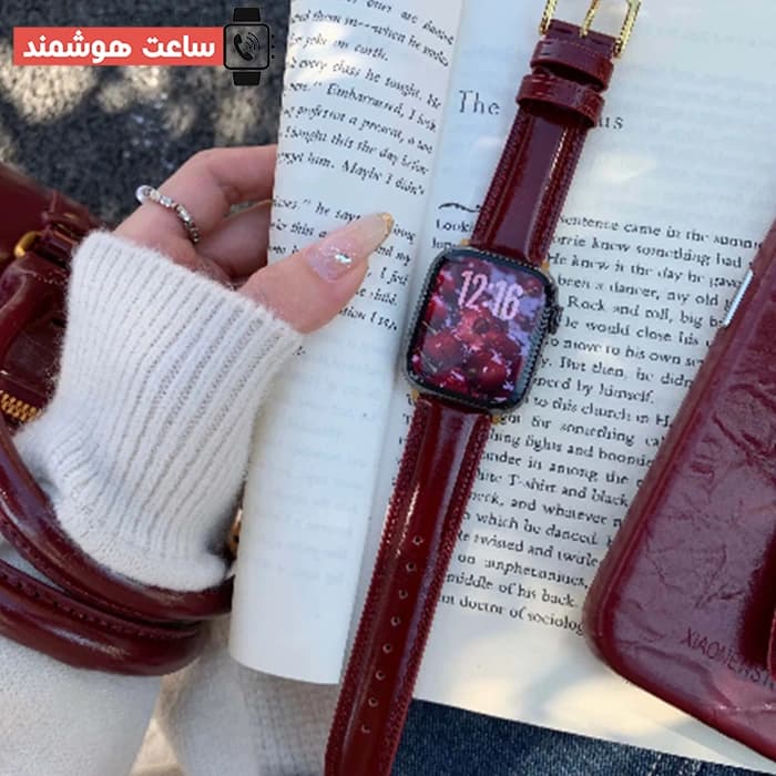 بند اپل واچ چرم وینتیج کد 20914 — تصویر ۳