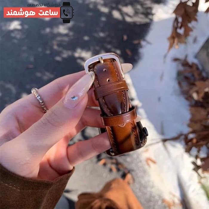 بند اپل واچ چرم وینتیج کد 20914 — تصویر ۷