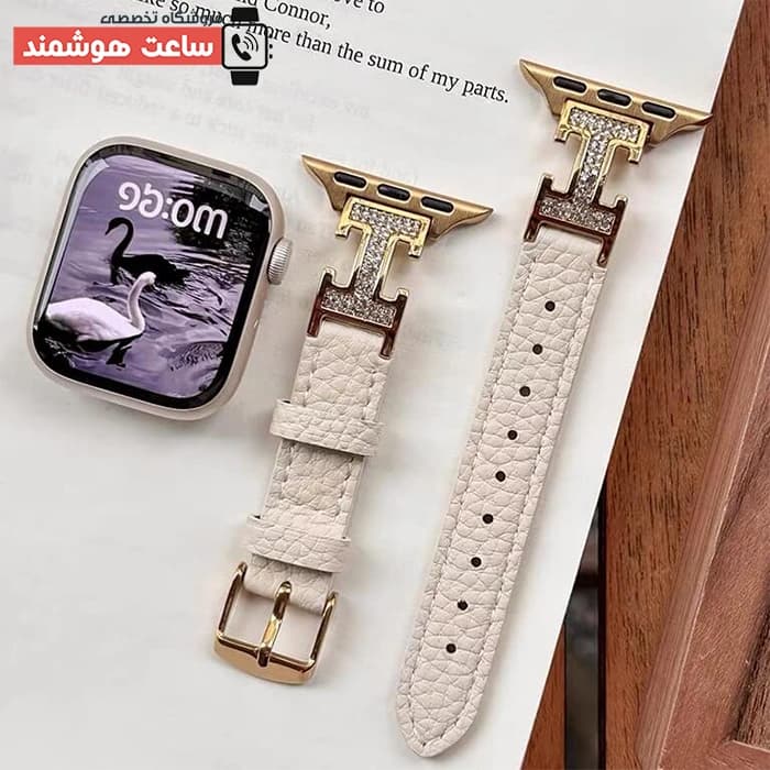 بند اپل واچ هرمس هرون کد 20923 — تصویر ۴