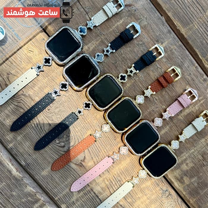 بند اپل واچ چرم استار کلیف کد 20925 — تصویر ۵