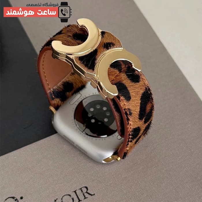 بند اپل واچ سلین پلنگی کد 20926 — تصویر ۵