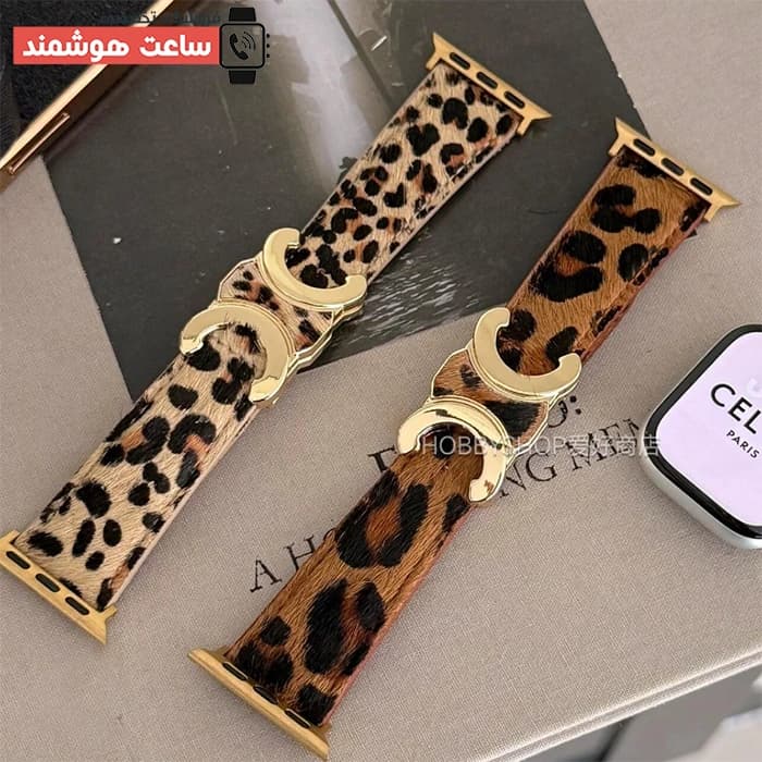 بند اپل واچ سلین پلنگی کد 20926 — تصویر ۶