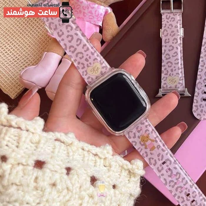 بند اپل واچ پلنگی کیتی کد 20931 — تصویر ۵