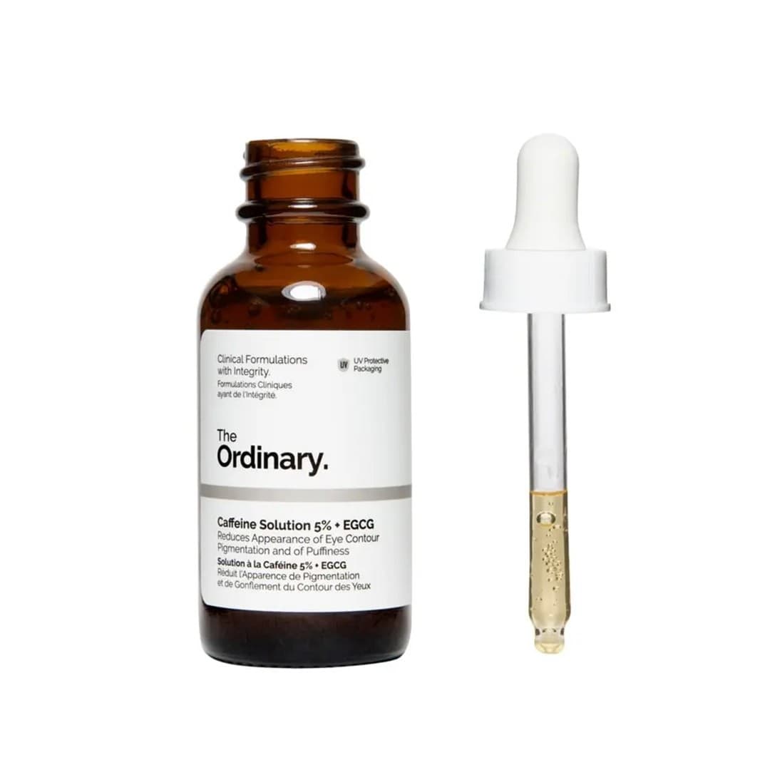 سرم دور چشم کافئين اوردينري