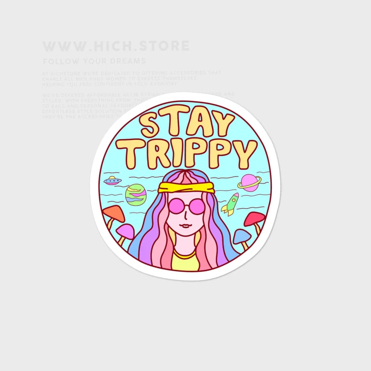 استیکر stay trippy