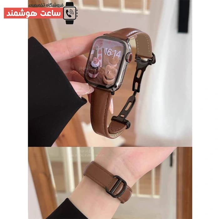بند اپل واچ هرمس جینگ کد 20941 — تصویر ۷