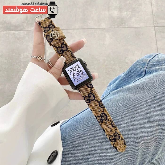 بند اپل واچ گوچی کالرپاپ کد 20942 — تصویر ۴