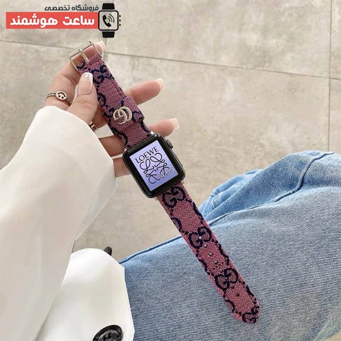 بند اپل واچ گوچی کالرپاپ کد 20942 — تصویر ۶