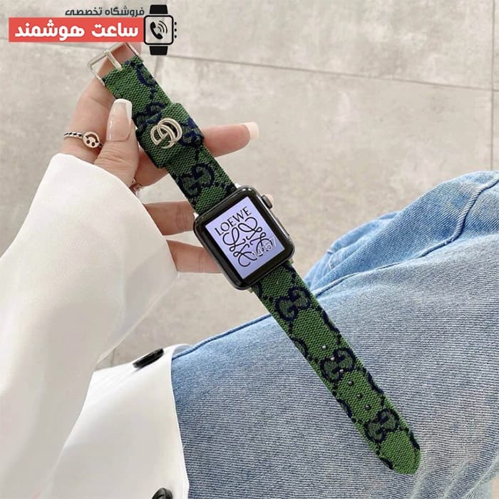 بند اپل واچ گوچی کالرپاپ کد 20942 — تصویر ۷