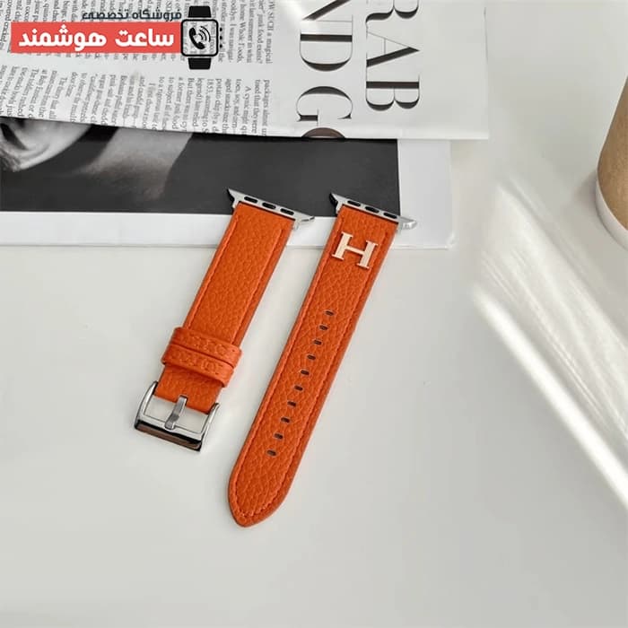 بند اپل واچ هرمس سینگل تور کد 20944 — تصویر ۷
