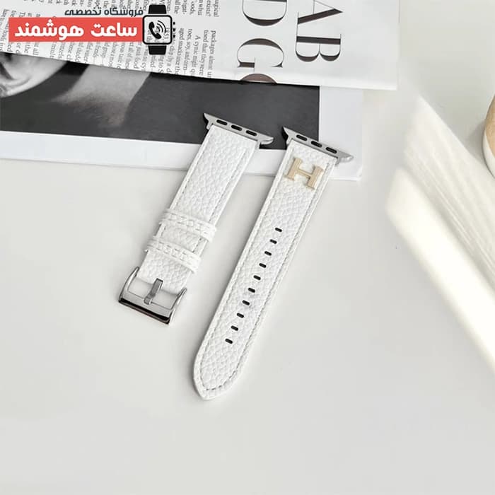 بند اپل واچ هرمس سینگل تور کد 20944 — تصویر ۸
