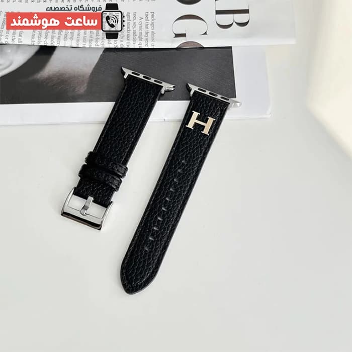 بند اپل واچ هرمس سینگل تور کد 20944 — تصویر ۳