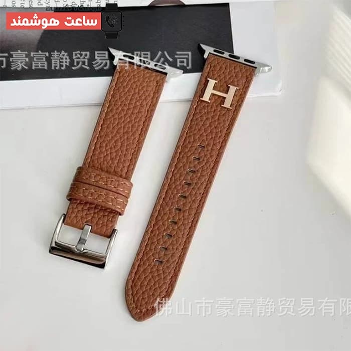 بند اپل واچ هرمس سینگل تور کد 20944 — تصویر ۵