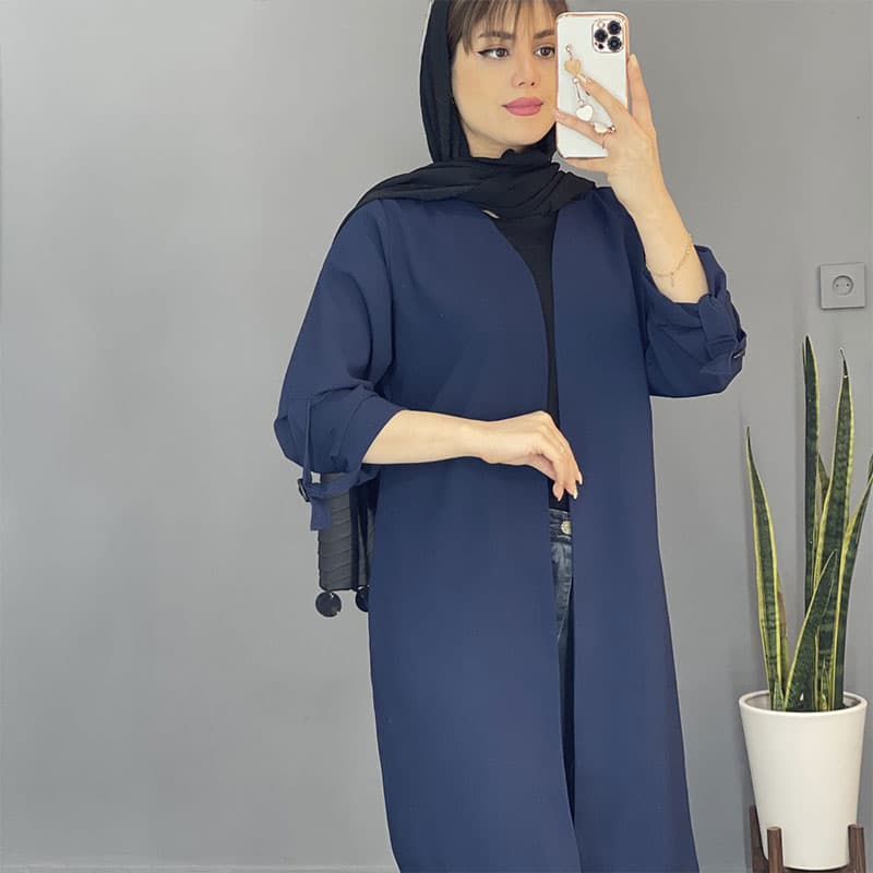 مانتو آستین سگک ساده