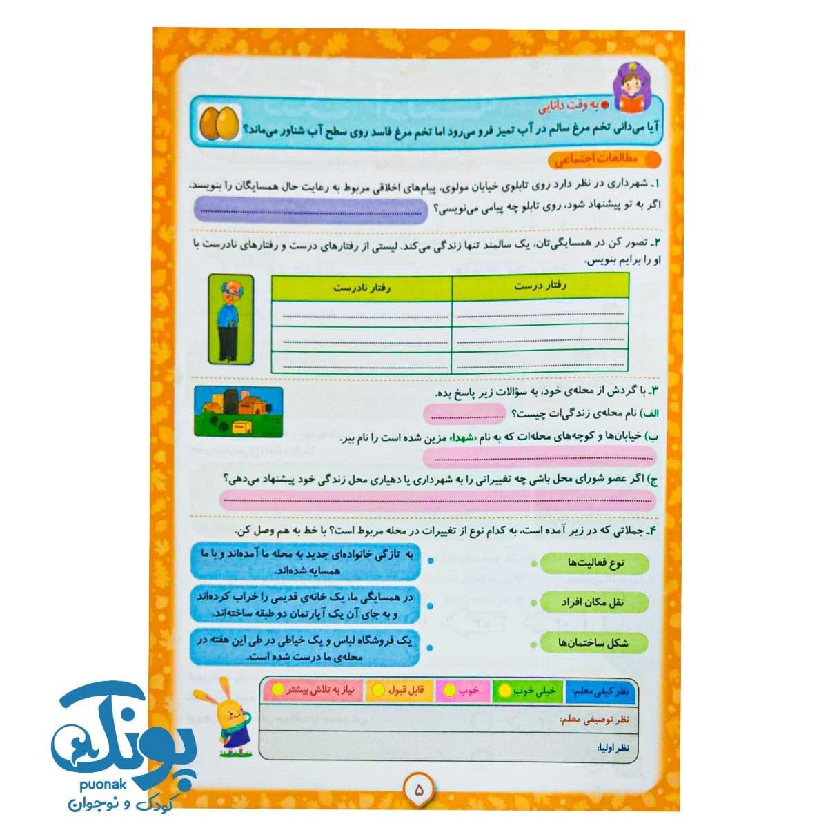 پیک هفتگی چهارم دبستان اعلایی — تصویر ۴