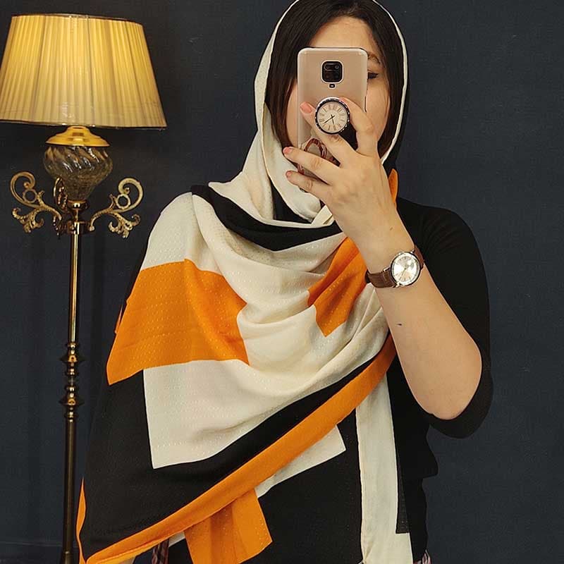 شال طرح پاییزه