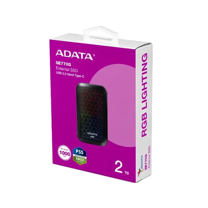 هارد اکسترنال ای دیتا مدل SSD SE770G با ظرفیت 1 ترابایت — تصویر ۳