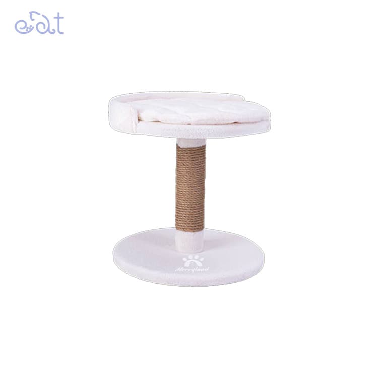 اسکرچر و درخت گربه مریلند مدل روشا MerryLand Rosha Scratcher & Cat Tree (رنگ سفید)