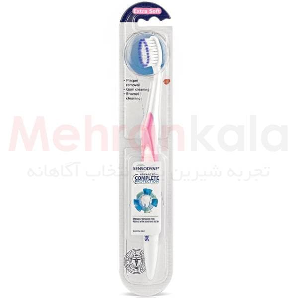 مسواک لثه های حساس سنسوداین مدل Complete Protection با برس نرم