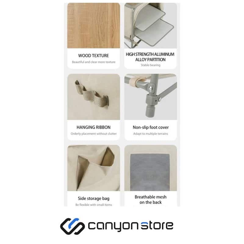 میز تفکیک نیچرهایک مدل CNH22JU031 — تصویر ۳