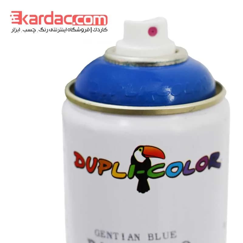 اسپری رنگ آبی جنتیانا دوپلی کالر مدل Gentian Blue کد رال 5010 — تصویر ۲