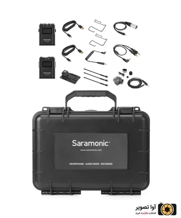 میکروفون بی سیم یقه ای سارامونیک Saramonic UWMIC9s — تصویر ۵