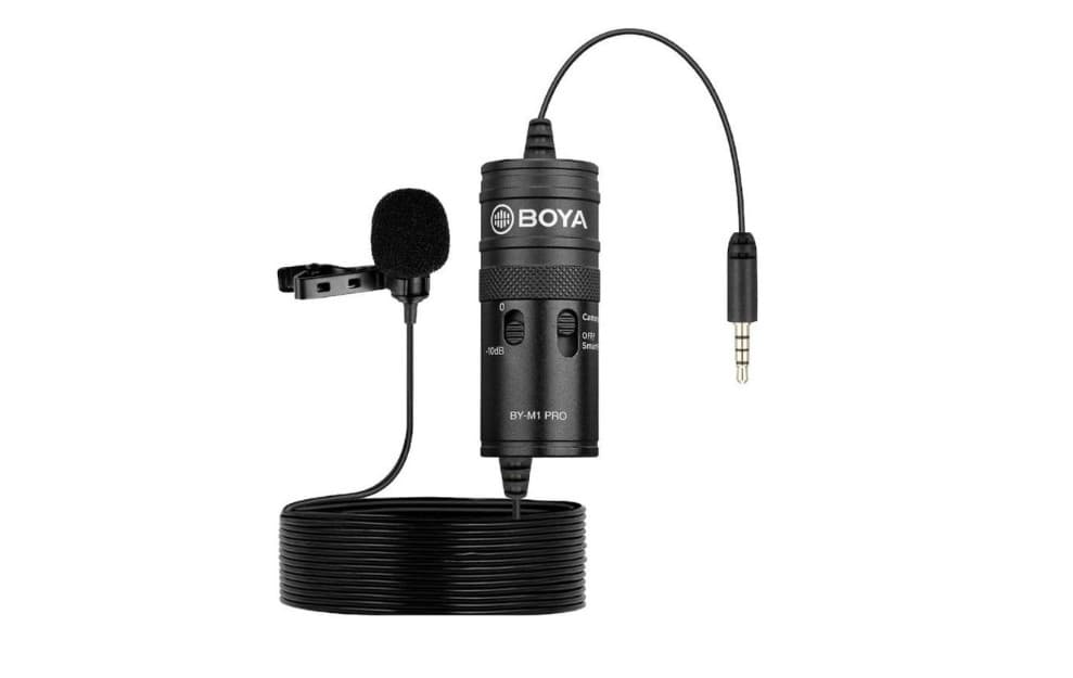 میکروفون سیم دار یقه ای بویا BOYA BY-M1 Pro — تصویر ۵