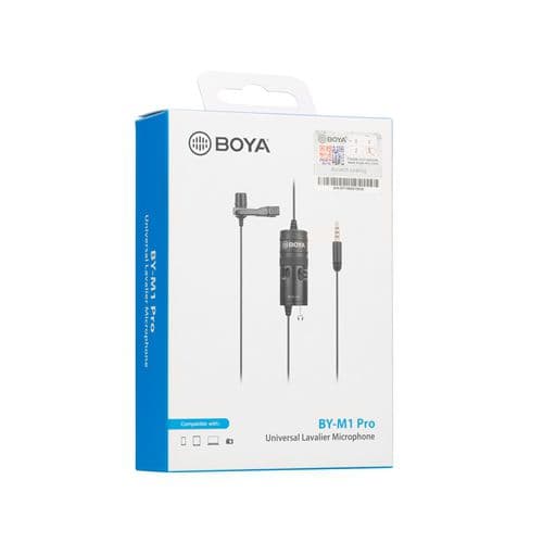 میکروفون سیم دار یقه ای بویا BOYA BY-M1 Pro — تصویر ۱۲