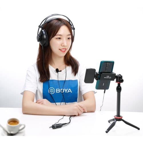 میکروفون سیم دار یقه ای بویا BOYA BY-M1 Pro — تصویر ۱۱