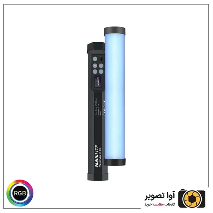 نور باتومی نانلایت NANLITE PavoTube II 6C RGB
