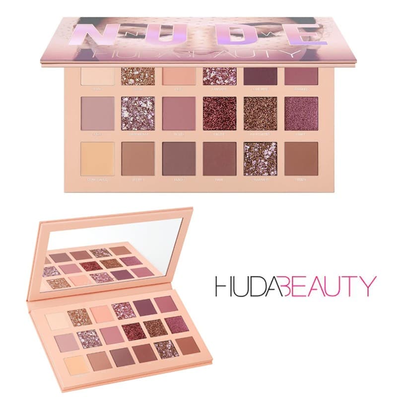 پالت سایه هدی بیوتی نود HUDA BEAUTY NUDE EYE SHADOW PALETTE — تصویر ۳