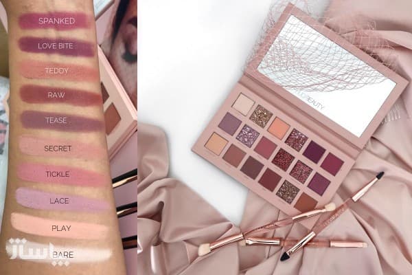 پالت سایه هدی بیوتی نود HUDA BEAUTY NUDE EYE SHADOW PALETTE — تصویر ۷