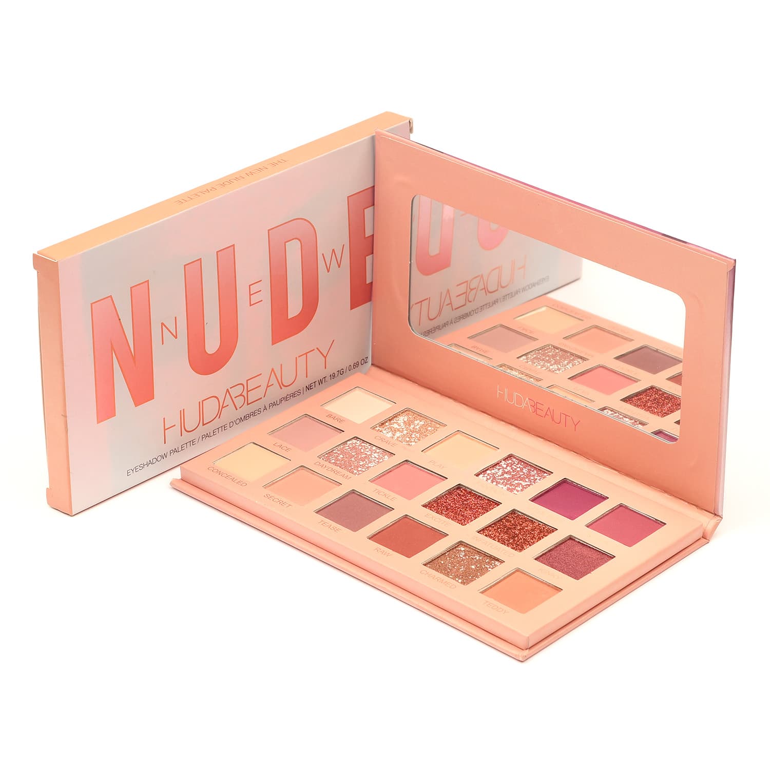 پالت سایه هدی بیوتی نود HUDA BEAUTY NUDE EYE SHADOW PALETTE — تصویر ۲