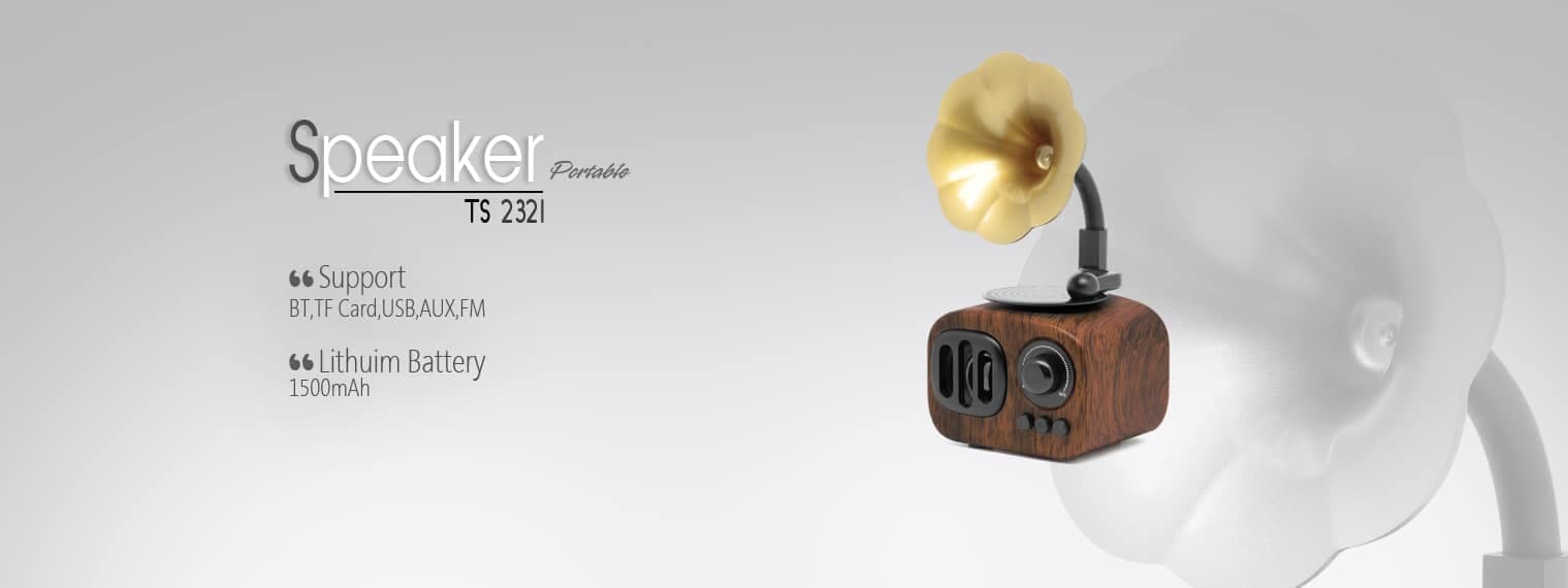 اسپیکر طرح گرامافون تسکو TSCO TS-2321 — تصویر ۲