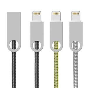 کابل شارژ و دیتای یک متری آیفون CHARGING CABLE TSCO TC-66N