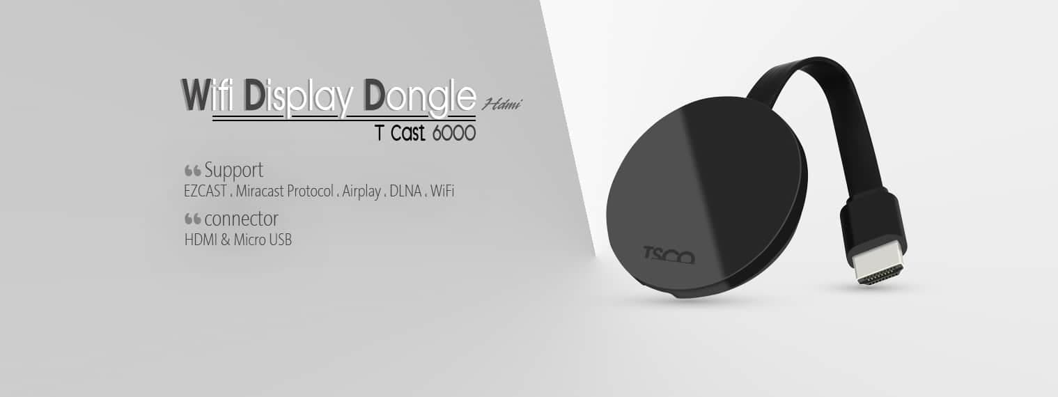 دانگل وایرلس انتقال تصویر تی کست تسکو T CAST 6000 — تصویر ۲