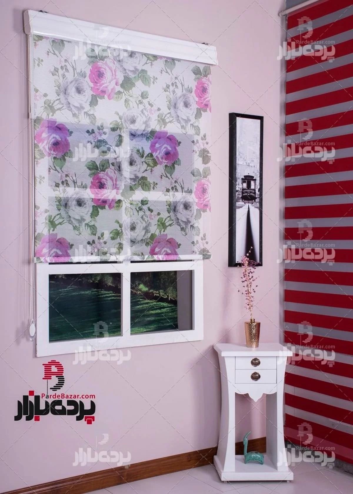 پرده دابل شید تک سایز Z3080002