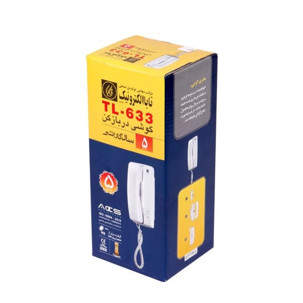 گوشی آیفون صوتی تابا Taba TL-633 چهار سیم — تصویر ۴