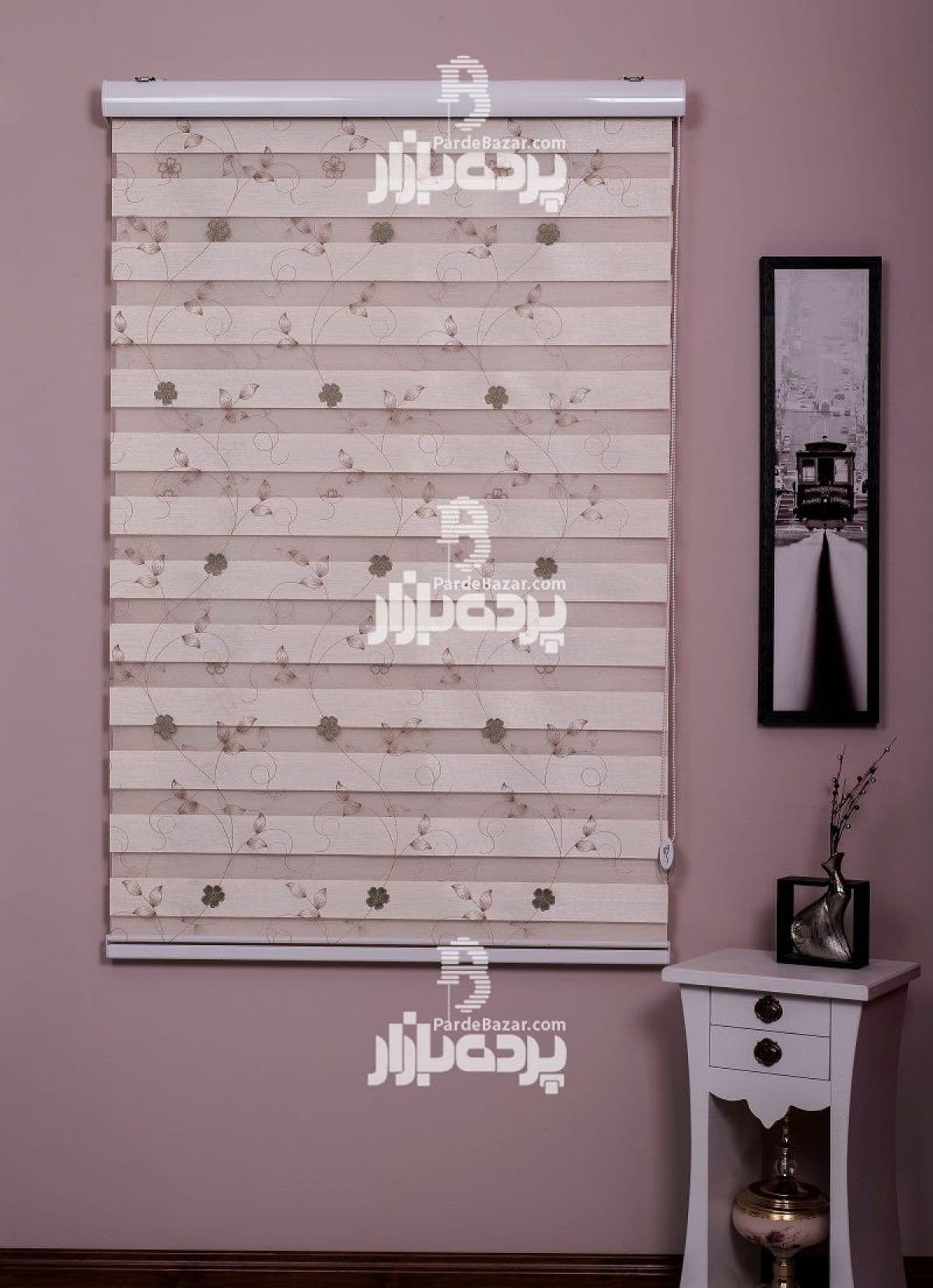 پرده زبرا تک سایز IPK 8495Z-V02