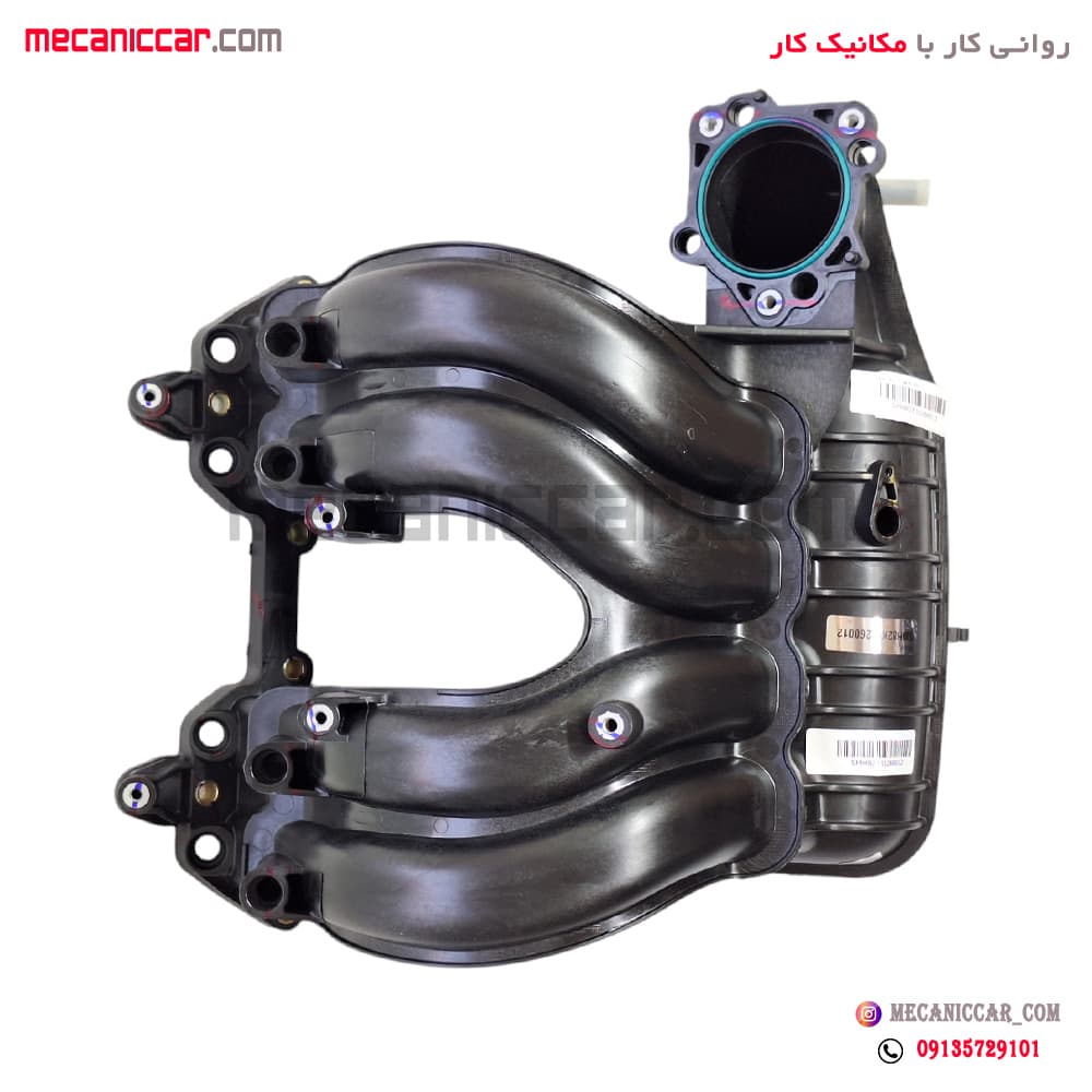 منیفولد هوا جدید دوگانه سوز پارس XUP و اریسان 2 (با فلنچ 7 پیچ) کروز