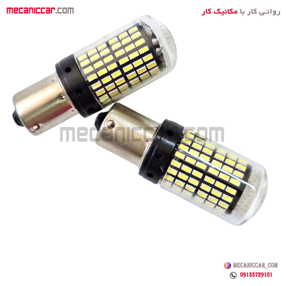 لامپ SMD تک کنتاکت 168 لامپ خودروها (مناسب چراغ راهنما پارک و خطر)